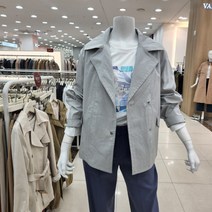 더아이잗 백 플랩 숏 트렌치 코트(IL4A0TC06-330)