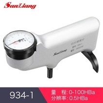 디지털 디스플레이 Barcol 경도 시험기 알루미늄 합금 유리 강철 대리석 경도 시험기 로퀠 록웰 루드비히 마르텐스 모노트론 미소, 934-1 범위 0-100HBa