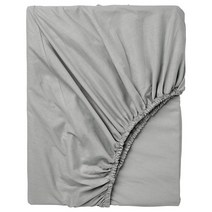 이케아 드발라 매트리스커버 라이트그레이 120x200cm 면
