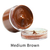 쪽염색 천염색물감 패브릭 섬유 모자 중간 갈색 가죽 염료 페인트 유성 DIY 전문 공예 가방 소파 신발 수, 02 Medium Brown