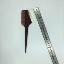전문 헤어 컬러링 브러쉬 빗 살롱 틴트 염색 도구 이발사 미용 스타일링 액세서리, Brown