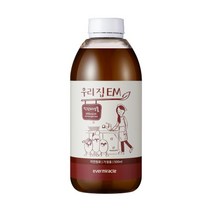 우리집EM500ml 우리집EM 미생물제제 자연연료 유기물발효 악취제거 수질정화 환경개선 미생물효소 이엠원액, 1개입, 500ml