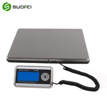 계근대 접이식 특급 우편 소포 전자 저울 플랫폼 상업용 100kg 200kg 300kg 야채 무게 수하물, 200kg 100g
