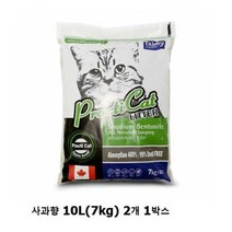 고양이모래 탑퍼 프락티캣 사과향 7kg 2개 1박스