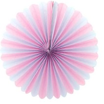 페이퍼휠 35cm 핑크/블루, 그린