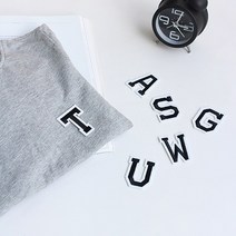 레터링 알파벳 와펜 패치(28type), C