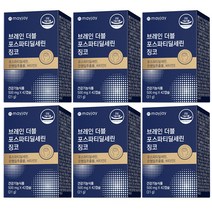 포스파티딜세린 식약청인증 징코 기억력 인지력 메이제이, 6개, 42정