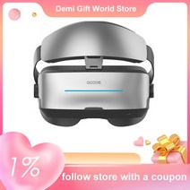가상현실안경 VR안경 GOOVIS G3 Max 파라미터 VR 안경 헤드셋 PC Xbox PS5 스위치 스마트폰용 3D 극장 고글 시네마 HMD, 2.GOOVIS G3 MAX