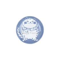 ATT 일본 수입 도자기 루미 점고양이 종지 간장 종지 초장기 한정식 일식집 소스 그릇 미니 반찬기 NZ10749F4044, [AT]루미071