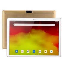 가성비 태블릿 안드로이드 Andoid9 10.1 인치 옥타 8 코어 4GB 64GB 와이파이 3G SIM 전화 AI 지지 빠른 충전식, Standard Tab, 금