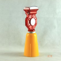쏠라led경고등 휀스용 태양열 태양광 경광등 야생동물 공사장 건설현장 방범 점멸등 비상등 20x8.5cm10개, D10개