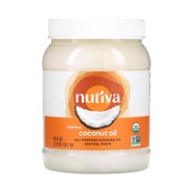 누티바 다목적 식용유 유기농 코코넛 오일 저탄고지 베이킹 1.6L, 1개