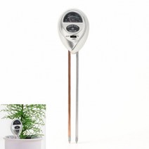 3IN1 토양 화분 수분측정기 실버 수분계측기 토양수분측정 토양습도센서