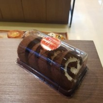 5045. 롤(미니)케익케이스 - 중앙 1pc (밑판 색상 바뀔수있음 갈색 검정랜덤 )