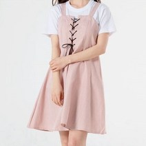 여자 원피스 스트링 봄 여름 여성 프릴 원피스 치마