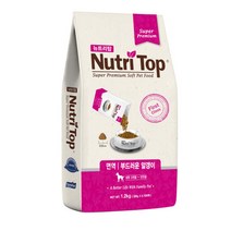 뉴트리탑 전연령 소프트사료 정품, 닭, 1.2kg