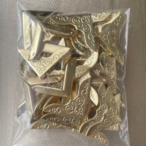 스크랩북 포토북만들기 앨범 사진첩 실용적인 금속 청동 책 스크랩북 앨범 메뉴 폴더 코너 보호대 사진 DI, 02 2. 23x23x2.5mm