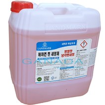 에어컨핀세정제3.75L or 18.75L 용량선택 에어컨 핀 강력세정제 에어콘 알루미늄 세정제 랜드 온풍기 방열판냉각핀세정제 세척제 청소약품, 1개
