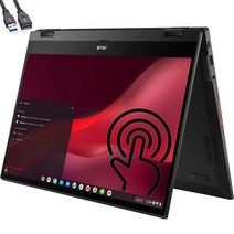 [에이수스 정품]Asus 클라우드 게이밍 크롬북 바이브 CX55 플립 15.6인치 터치스크린 144Hz FHD 2in1 노트북 인텔 쿼드 코어 i5-1135G7 비트 i7-1065, 8GB LPDDR4X RAM, 256GB PCIe SS