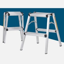 화훼농장 계단식발판 작업용사다리 발받침 정원 안전계단 과수원 원예용, 광폭가정용사다리 3단