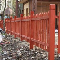 휀스 방부목 울타리 나무펜스 부식방지