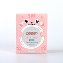 캣츠모리 와이어츄 7P 고양이껌 닭고기맛
