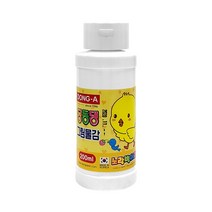 [동아]_/_200ml_단색물감_흰색_딩동댕물감 5BB1