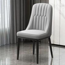 고급스런 가죽 식탁의자 등받이 가페 가정집 식당 업소용 인테리어 체어