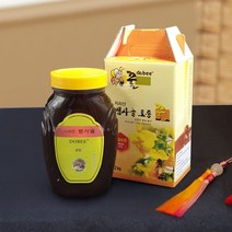 뱀사골토종꿀 자연산 밤잡화꿀 1.2kg 병/ 선물용박스
