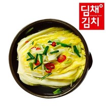딤채식품 국내산100% 건강담은 백김치 3kg, 1개