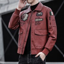 도오빠 인디언레더 남성 가죽 자켓 라이더 재킷 바이커 레더 점퍼 바람막이 집업 남자가죽자켓