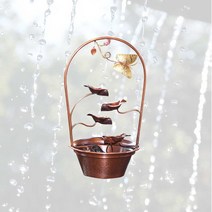분수대 실내분수 이앤B040 국산 황동 핸드메이드 인테리어분수 가습기 공기정화 미세먼지제거 집