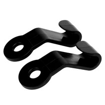 자동차 후크 견인 고리 차 견인장치 yosolo 1 pair car clips holder hook for bag 뒷좌석 headrest organizer 자동 패스너 클립, 1 쌍