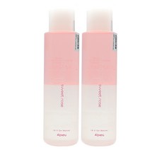 어퓨 미네랄 립앤아이리무버 대용량250ml +250ml -스윗로즈, 2개, 250ml