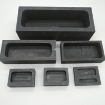 납괴 흑연 도가니 sqaure 주조 Ingot Bar 금형 금은 구리 용융 정제, [09] xxmm