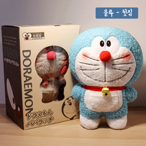 도라에몽 도라미 인형 애착인형 복슬복슬 40cm, 블루 뒷짐, 40cmcm