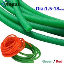 빨간색 녹색 폴리우레탄 컨베이어 벨트 PU 라운드 스트립 직경 1.5/2/2 1m 5/3/3.5 4 5 6 7 8 9 10 12 15 18mm, 선택10. 4mm, 선택02. 레드, 선택01. 1Meters
