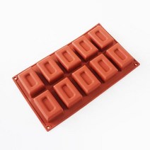 시둥마켓 +[시둥마켓]+_ 무스틀 제빵용품 짤주머니세트 초콜렛만들기 파운드케이크틀 케익틀, 카페테리아 베이킹 10구 디저트몰드 1개 홈베이킹용품