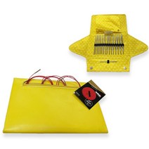 독일 아디 클릭 믹스 메탈 줄바늘 세트 뜨개바늘, 670-2, 1개