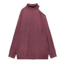 ZARA 터틀넥 컷아웃 니트 스웨터 9598175