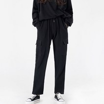 여자 아메카지룩 테이퍼드핏 코듀로이 카고 팬츠