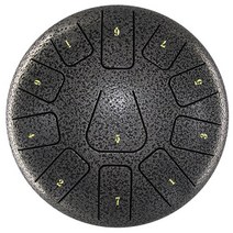 행드럼 텅드럼 손드럼 8 인치 11 톤 스틸 럭셔리 골드 미묘한 handpan 레트로, 스타일 9