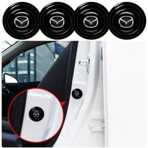 자동차 도어 충격 스티커 흡수 방음 버퍼 가스켓 Mazda 2 3bx 5 6 2017 CX4 CX5 CX7 CX9 CX3 CX 5 Alexa 2019 2020, 8pcs+Honda
