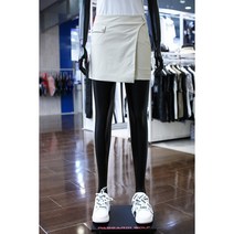 파사디골프#골프웨어#여성골프웨어#여자골프웨어#골프캐주얼#골프스타일#골프의류 여성 여름 슬림핏 앞판 덧장 디테일 심플 스커트