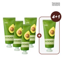 텐제로 4+1 릴리프 아보카도 핸드크림 100mlX5 수분, TZ-HCAC5s 아보카도 핸드크림