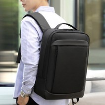 남성용 대용량 확장형 노트북 백팩