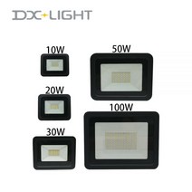 LED 홍수 빛 10W 20W 30W 50W 100W 110V 220V 투광 램프 방수 IP68 반사판 Led 외부 야외 스포트 라이트, warm white, 110V(95V-145V)