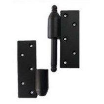한옥문 좌측 55x135x25mm 블랙 돌출경첩 장식 기와집