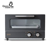 [퀸메이드] 홈 쿠킹 오븐 QOV-1200 [전기오븐/전자/다이얼/오븐레인지/베이킹/집들이선물], 다크그레이