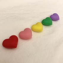 하트 비츠 샌들장식 신발 꾸미기, 핑크